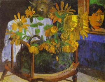  sun Oil Painting - Sunflowers Post Impressionism Primitivism Paul Gauguin